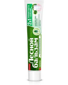 Buy Toothpaste Forest Balsam 2in1, against tartar, with gum balm, 75 ml | Online Pharmacy | https://buy-pharm.com