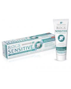 Buy Toothpaste ROCS restoration and whitening Sensitive ROCS, 94 gr | Online Pharmacy | https://buy-pharm.com