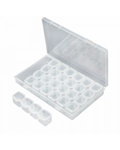Buy Pill box, white, 28 cells | Online Pharmacy | https://buy-pharm.com