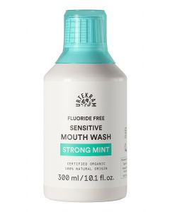 Buy Urtekram Organic Mouthwash with Strong Mint Scent for Sensitive Teeth 300 ml | Online Pharmacy | https://buy-pharm.com