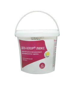 Buy Disinfectant of surfaces, instruments Deo-chlorine Lux Lemon tablets 300 pieces | Online Pharmacy | https://buy-pharm.com