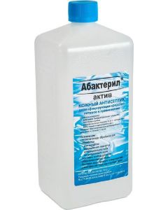 Buy Disinfectant (skin antiseptic) Abacteril Active, 1l. 64% alcohol | Online Pharmacy | https://buy-pharm.com