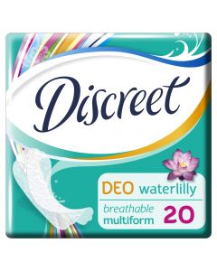 Buy Women's Panty Liners DISCREET Deo Water Lily Multiform, 20 pcs. | Online Pharmacy | https://buy-pharm.com