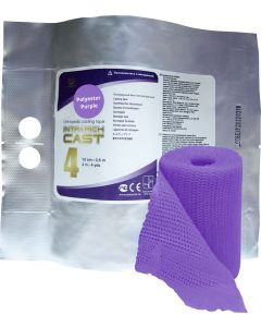 Buy Polymeric bandage Intrarich IR-0049, rigid fixation Cast, purple, 10 cm x 3.6 m | Online Pharmacy | https://buy-pharm.com