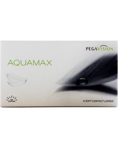 Buy PEGAVISION aquamax contact lenses Biweekly, -0.50 / 14.0 / 8.6, clear, 6 pcs. | Online Pharmacy | https://buy-pharm.com