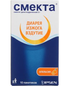 Buy Smecta pore. prigot. suspension d / int. reception (orange) pack. 3g # 10 | Online Pharmacy | https://buy-pharm.com