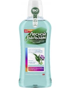 Buy Mouthwash Forest Balsam Extra protection against bacteria and plaque, 67769289, 400 ml | Online Pharmacy | https://buy-pharm.com