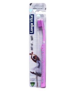 Buy Toothbrush Longa Vita Ultra Soft ballerina | Online Pharmacy | https://buy-pharm.com