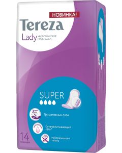 Buy Urological pads TerezaLady Super, 14 pcs | Online Pharmacy | https://buy-pharm.com