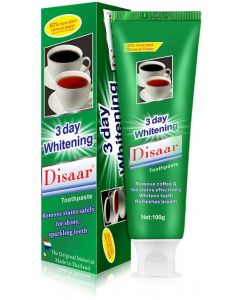 Buy Disasit Whaar Whitening coffee paste for effective removal of plaque 100 g | Online Pharmacy | https://buy-pharm.com