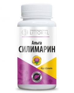 Buy Alga Silymarin 50 capsules each 0.5 g . Complex for cleansing and restoring liver functions | Online Pharmacy | https://buy-pharm.com