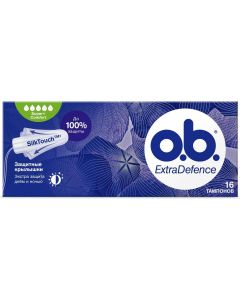 Buy OB Extra Defense Super + Comfort tampons , 16 pcs  | Online Pharmacy | https://buy-pharm.com