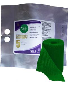 Buy Polymer bandage Intrarich IR-SC0052, semi-rigid (soft) Cast Soft, green, 12.5 cm x 3.6 m | Online Pharmacy | https://buy-pharm.com