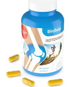 Buy BioTela Arthrovit, a five-component chondroprotector with curcumin, 120 capsules, a month course | Online Pharmacy | https://buy-pharm.com