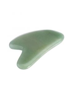 Buy EcoGoods Aventurine teardrop-shaped Guasha face massager | Online Pharmacy | https://buy-pharm.com