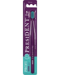 Buy Toothbrush PresiDENT Profi Soft 4000, assorted | Online Pharmacy | https://buy-pharm.com
