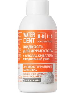 Buy Irrigator liquid Waterdent Antibacterial complex, 4605370017687, orange, 100 ml | Online Pharmacy | https://buy-pharm.com
