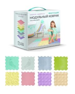 Buy Massage mat ORTODON Set 1 'Universal', pastel colors | Online Pharmacy | https://buy-pharm.com