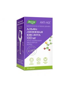 Buy Evalar Alpha lipoic acid 100 mg, capsules No. 30, 1.1 g | Online Pharmacy | https://buy-pharm.com