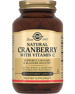 Buy Solgar, Natural Cranberry with Vitamin C 'Natural Cranberry with Vitamin C', 60 Capsules | Online Pharmacy | https://buy-pharm.com