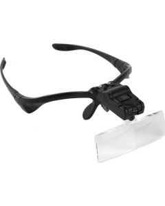 Buy Binocular head magnifier with illumination (2 LED) 9892B | Online Pharmacy | https://buy-pharm.com