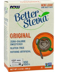 Buy Now Foods Stevia (powder) 100 packets (BAA) | Online Pharmacy | https://buy-pharm.com