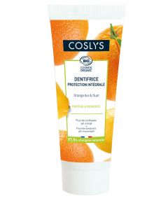 Buy COSLYS Natural gel toothpaste with fluoride 'Orange' 75ml | Online Pharmacy | https://buy-pharm.com