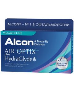 Buy Air Optix Plus HydraGlyde 8.6 contact lenses, 3 pcs. 30 days, -2.75 / 14.2 / 8.6, 3 pcs. | Online Pharmacy | https://buy-pharm.com