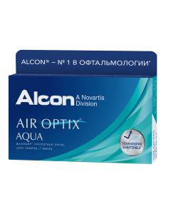 Buy Air Optix Alcon-CIBA Vision Aqua contact lenses (3 pcs / 8.6) 1 month, -9.50 / 14.2 / 8.6, 3 pcs. | Online Pharmacy | https://buy-pharm.com