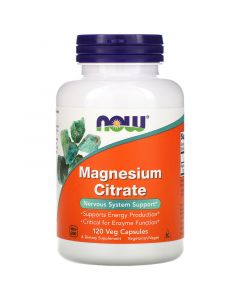 Buy Now Foods, Magnesium citrate, 120 Veggie Caps  | Online Pharmacy | https://buy-pharm.com