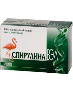 Buy Microalgae 'Spirulina VEL', 120 tablets | Online Pharmacy | https://buy-pharm.com