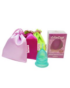 Buy Menstrual cup 'Atlas Premium', emerald M LilaCup 22 ml | Online Pharmacy | https://buy-pharm.com