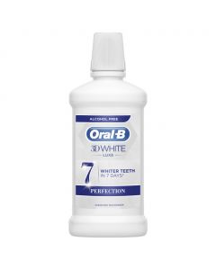 Buy Oral-b 3D White Luxe Perfection mouthwash , 500 ml  | Online Pharmacy | https://buy-pharm.com