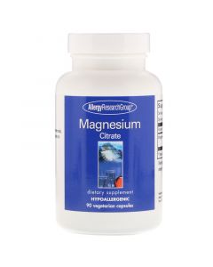 Buy Allergy Research Group, Magnesium citrate, 90 vegetable capsules | Online Pharmacy | https://buy-pharm.com