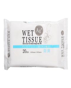 Buy Antibacterial wet wipes with silver ions 20x30 cm, 20 pcs | Online Pharmacy | https://buy-pharm.com