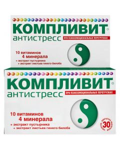 Buy Complivit 'Antistress', 30 tablets | Online Pharmacy | https://buy-pharm.com