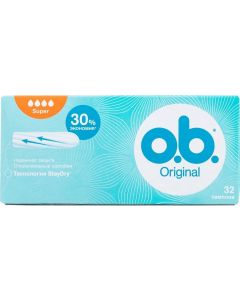 Buy OB Tampons 'Original Super', 32 pcs | Online Pharmacy | https://buy-pharm.com