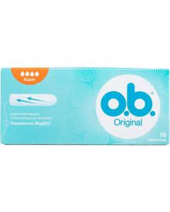 Buy OB Original Super tampons , 16 pcs  | Online Pharmacy | https://buy-pharm.com