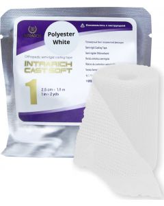 Buy Bint polymer Intrarich IR-SC0011, semi-rigid (soft) fixation Cast Soft, white, 2.5 cm x 1.8 m | Online Pharmacy | https://buy-pharm.com