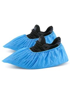 Buy Shoe covers durable 100 pieces (50 pairs) per pack, EleGreen, moisture-resistant, disposable, medical, polyethylene, 28 microns, 2.8 g, protect shoes from rain and dirt | Online Pharmacy | https://buy-pharm.com