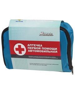 Buy First-aid kit AUTOMOTIVE, textile case (approved by the Ministry of Emergencies), composition - by order No. 325, 10752 | Online Pharmacy | https://buy-pharm.com