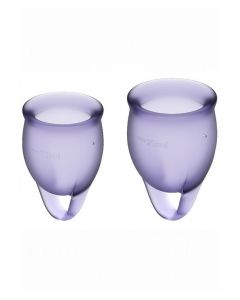 Buy Set of menstrual cups Satisfyer Feel confident purple | Online Pharmacy | https://buy-pharm.com