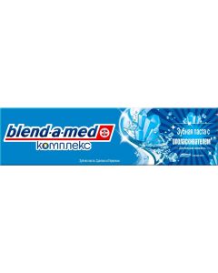 Buy Blend-a-med Toothpaste 'Complex 7 Extra Freshness with rinse', 100 ml | Online Pharmacy | https://buy-pharm.com