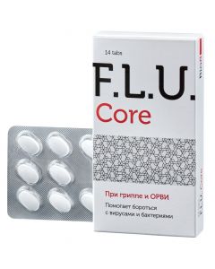 Buy Anti-cold, antiviral, antibacterial agent FLUCore (F.L.Yu. Cor) for colds, flu and ARVI | Online Pharmacy | https://buy-pharm.com