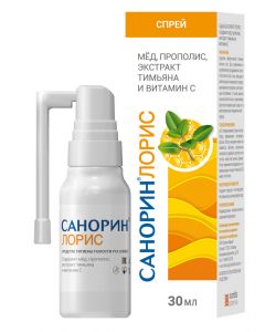 Buy Sanorin Loris throat spray, 30 ml | Online Pharmacy | https://buy-pharm.com