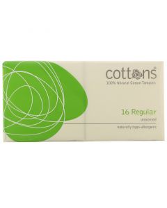 Buy Cottons, Regular, 100% pure cotton swabs, odorless, 16 per pack | Online Pharmacy | https://buy-pharm.com