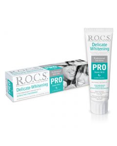 Buy ROCS Pro Sweet Mint Toothpaste Delicate Whitening, 135 g | Online Pharmacy | https://buy-pharm.com