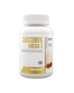 Buy Maxler Curcumin + Omega 3 (curcumin and Omega-3), 60 soft capsules | Online Pharmacy | https://buy-pharm.com
