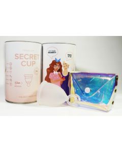 Buy Menstrual cup SECRET CUP, transparent color, size L | Online Pharmacy | https://buy-pharm.com