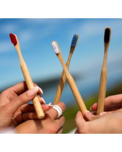 Buy Bamboo White & Smile toothbrush with a charcoal fiber and Nylon | Online Pharmacy | https://buy-pharm.com